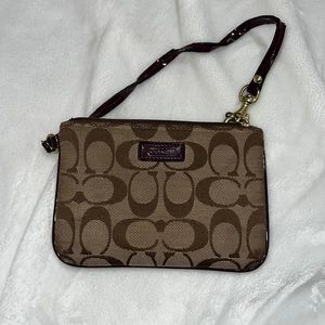 vintage coach wristlet